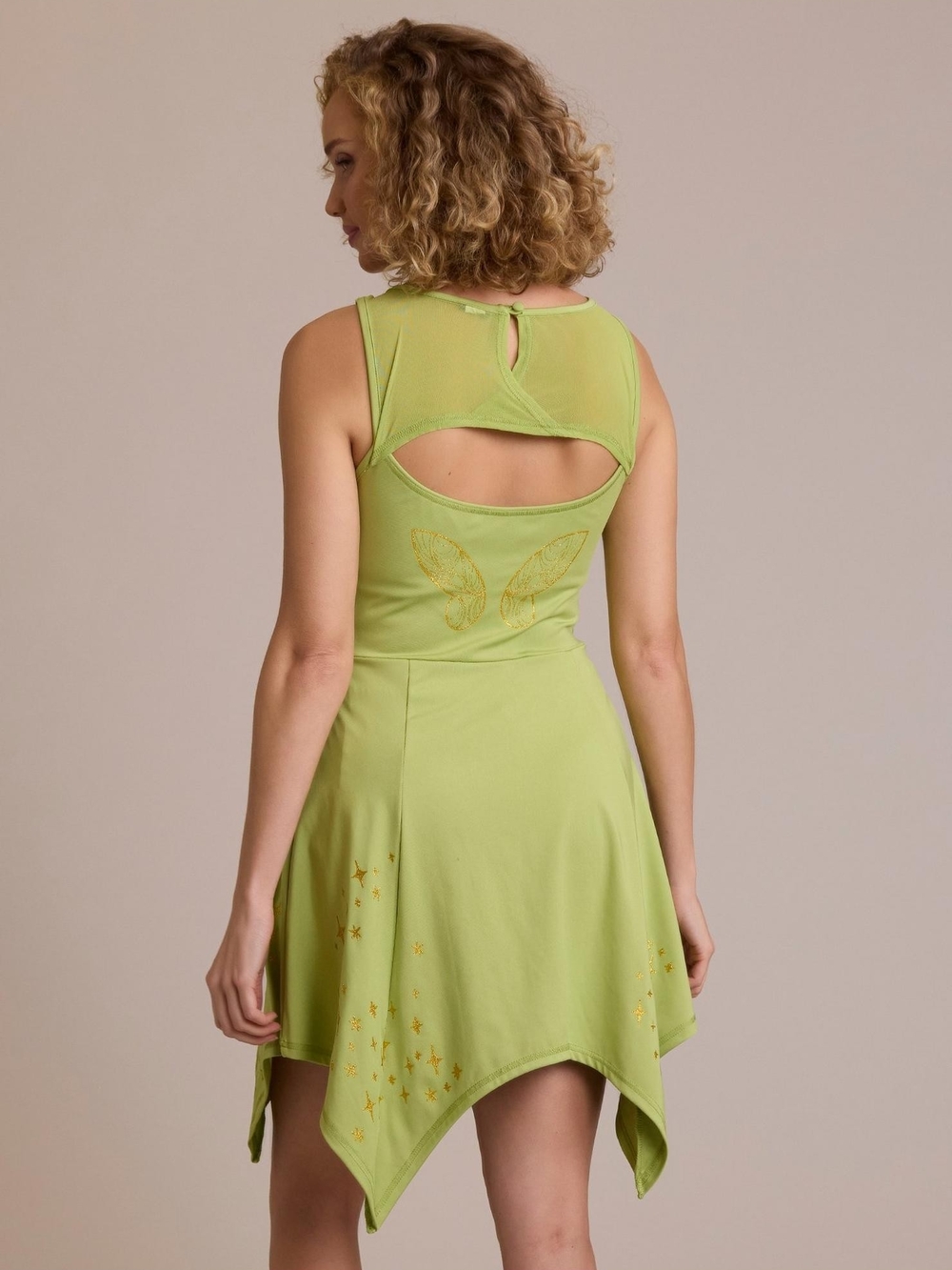 New" Her Universe Disney Peter Pan Tinker Bell Athletic Dress "Her Universe" - Picture 3 of 6